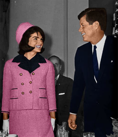 pink chanel bathing suit|kennedy wife dress.